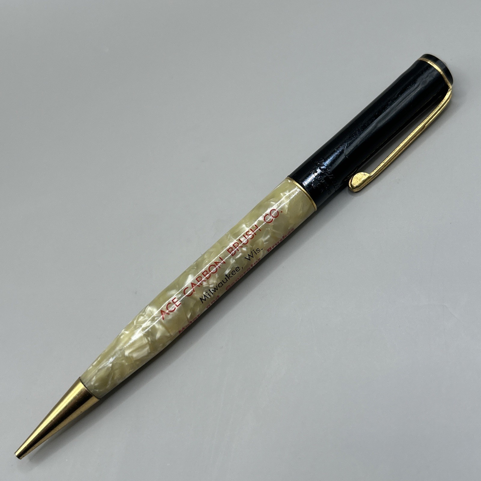 VTG Mechanical Pencil ACE CARBON BRUSH CO. Milwaukee WI