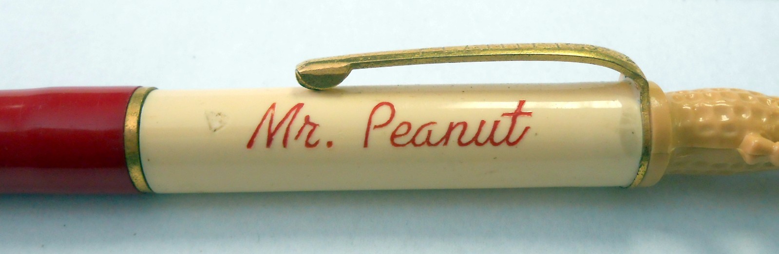 Vintage Planters Mascot Mr. Peanut Mechanical Pencil Ca 1950