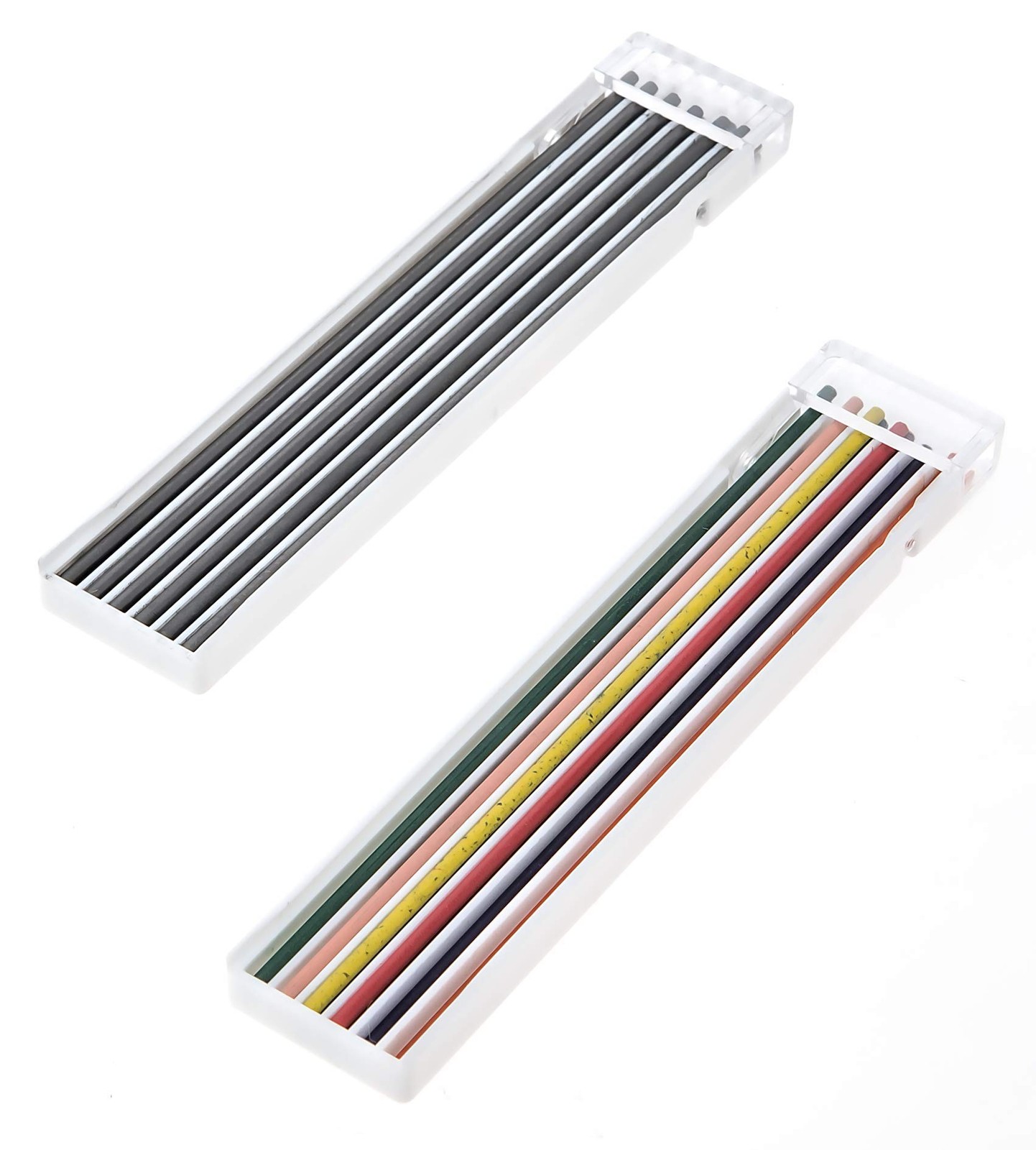 Leda Mechanical Pencil Black Mixed Colors Lead Refill Drawing Sketching