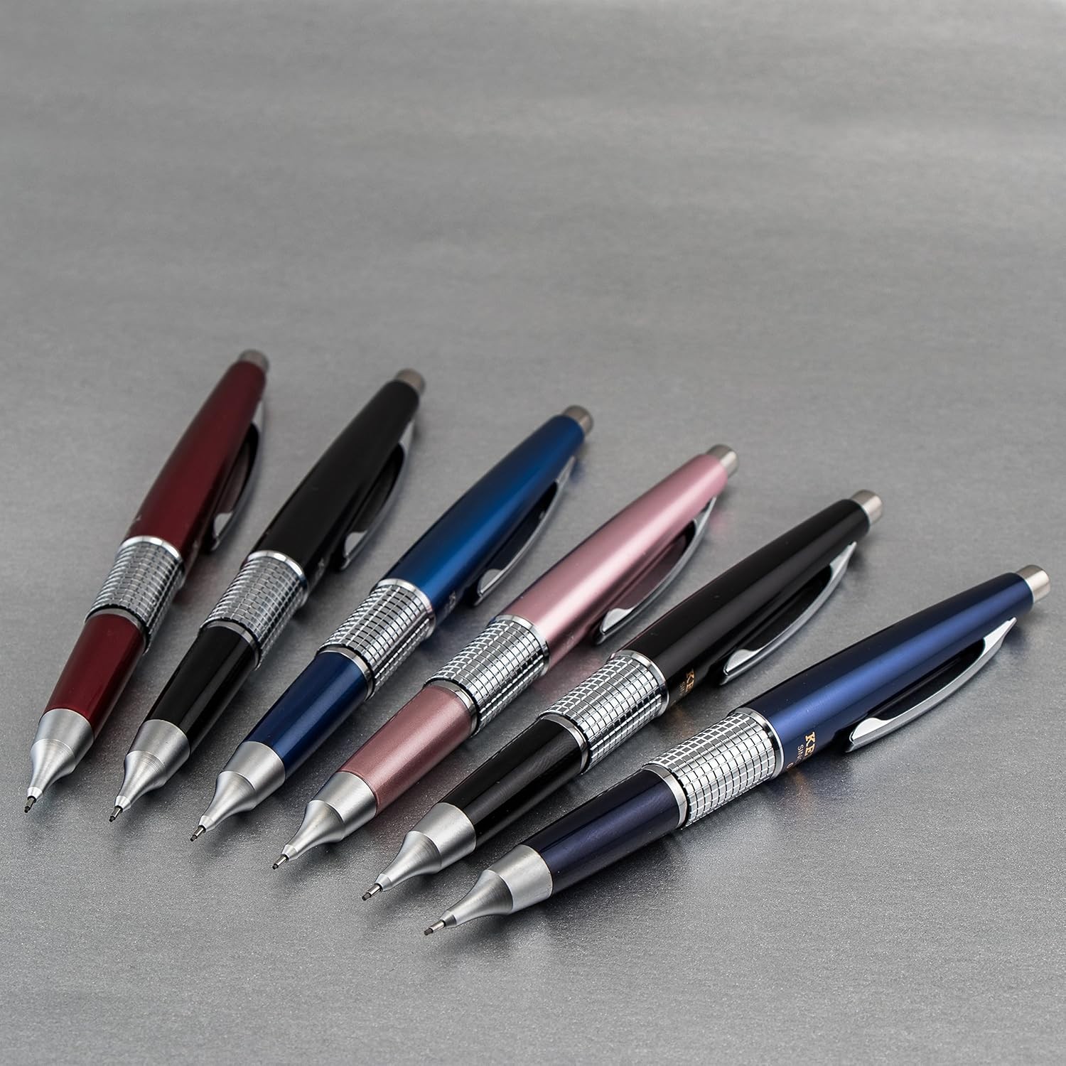 Elegant Sharp Kerry Mechanical Pencil, 0.5mm Red Barrel – Handcrafted Style