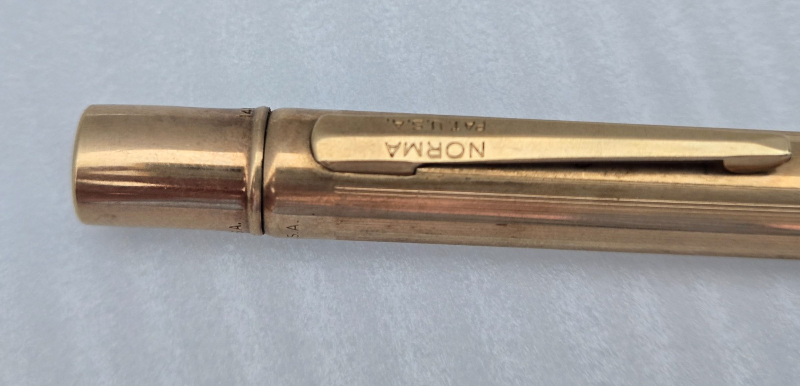 Vintage EVERSHARP 4 Color Mechanical Pencil 14K Gold Filled 1/10 Norma USA Work