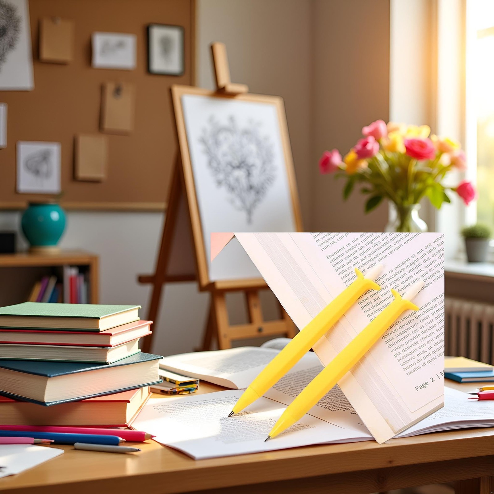 2Pcs Yellow Banana Fruit Cute Writing Supplies Kids Gifts Drawing Students Me…