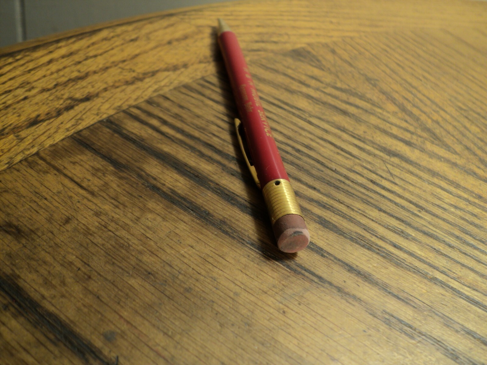 Vintage Readyriter Mechanical Pencil Mobil H & N Mobil Service Kenesaw Nebr