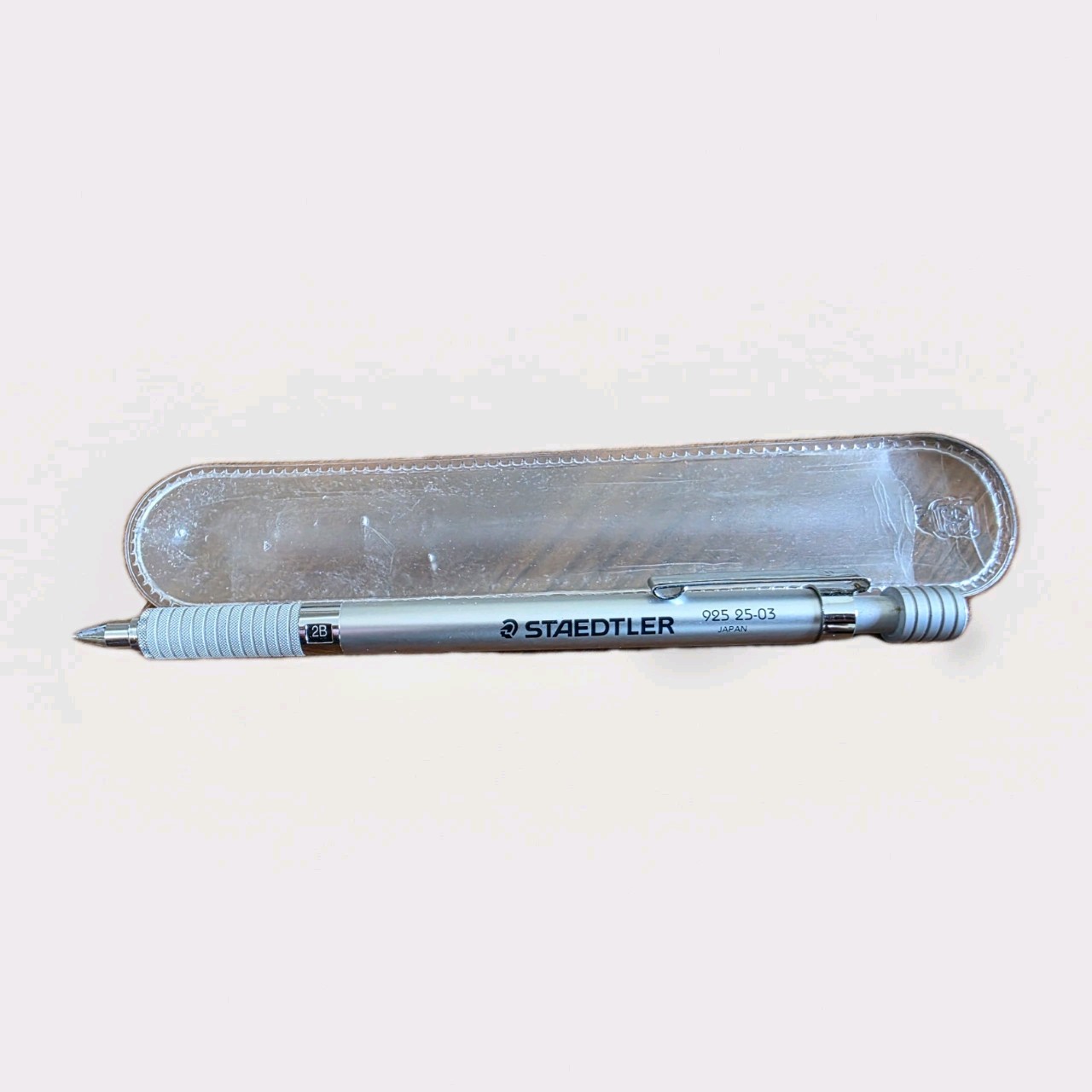 New Vintage STAEDTLER 925 25-03 0.3mm Mechanical Pencil Silver Japan