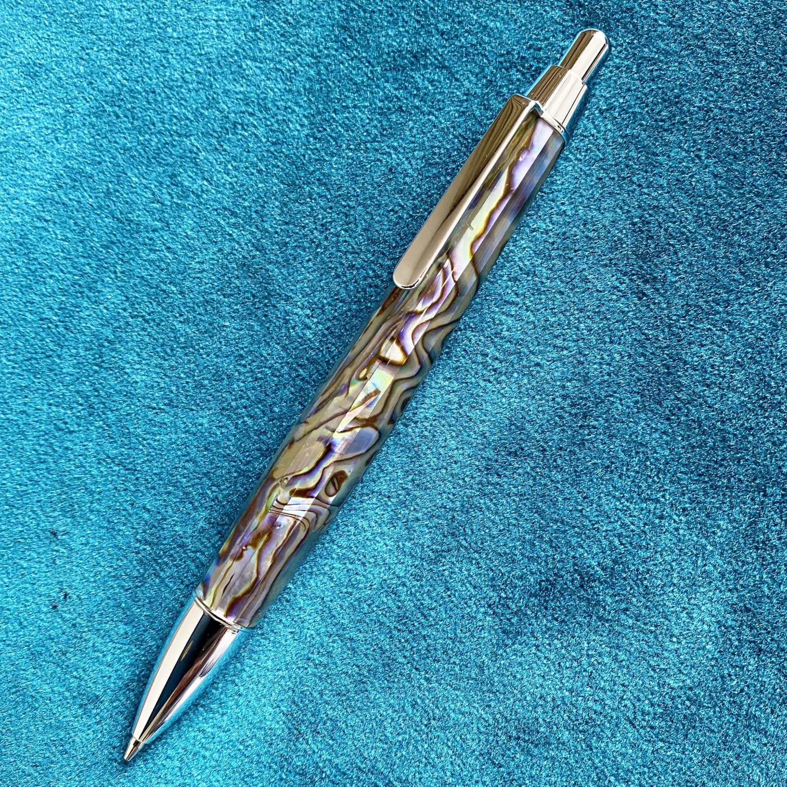 Abalone Shell Mechanical Pencil 0.7mm, Luxury Metal Pencil for Drawing and Sk…