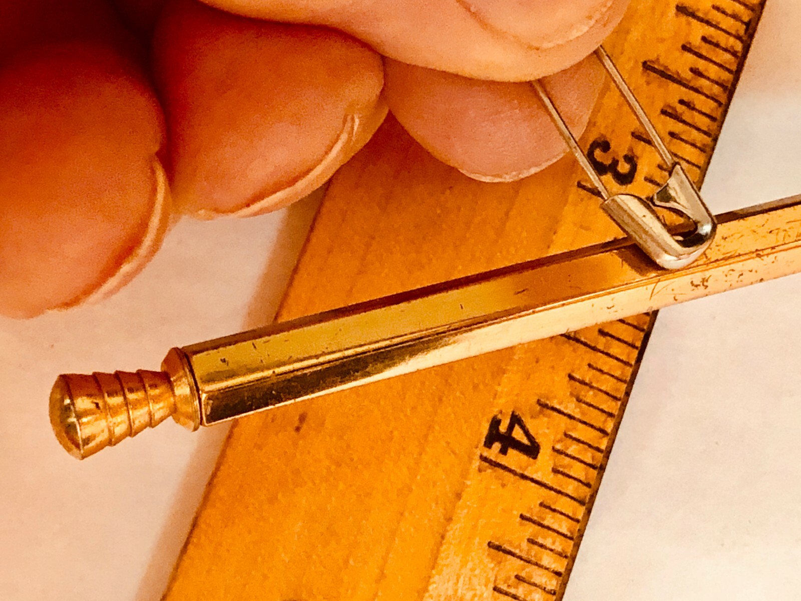 Vintage gold filled magnetic 5.25″ Mechanical pencil