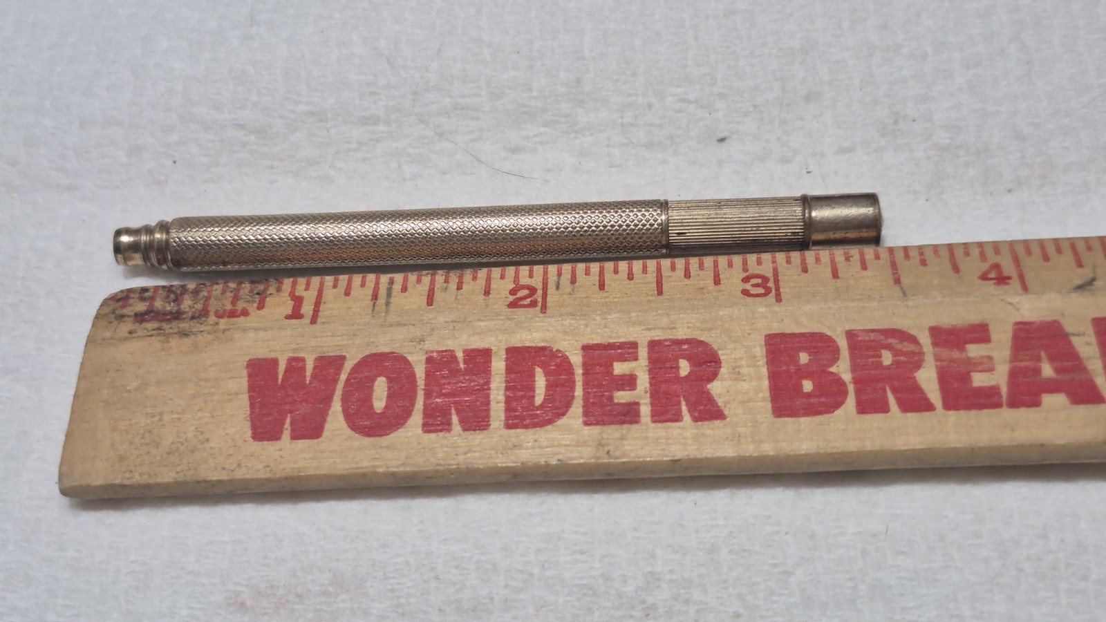 Unmarked Victorian Era Gold (Plated?) Extending Working Pencil in Original Box?
