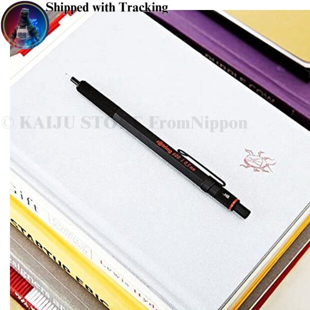 Rotring Mechanical Pencil 600 0.5mm Black (Product Code: 1904443) Officially