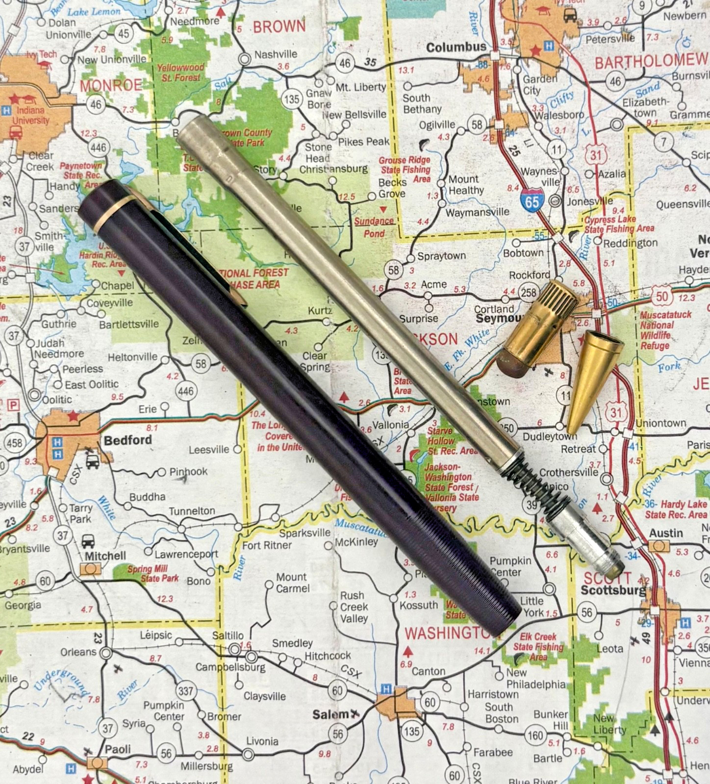 Vintage Eversharp Skyline Mechanical Pencil Standard Size, Burgundy / gold-fill