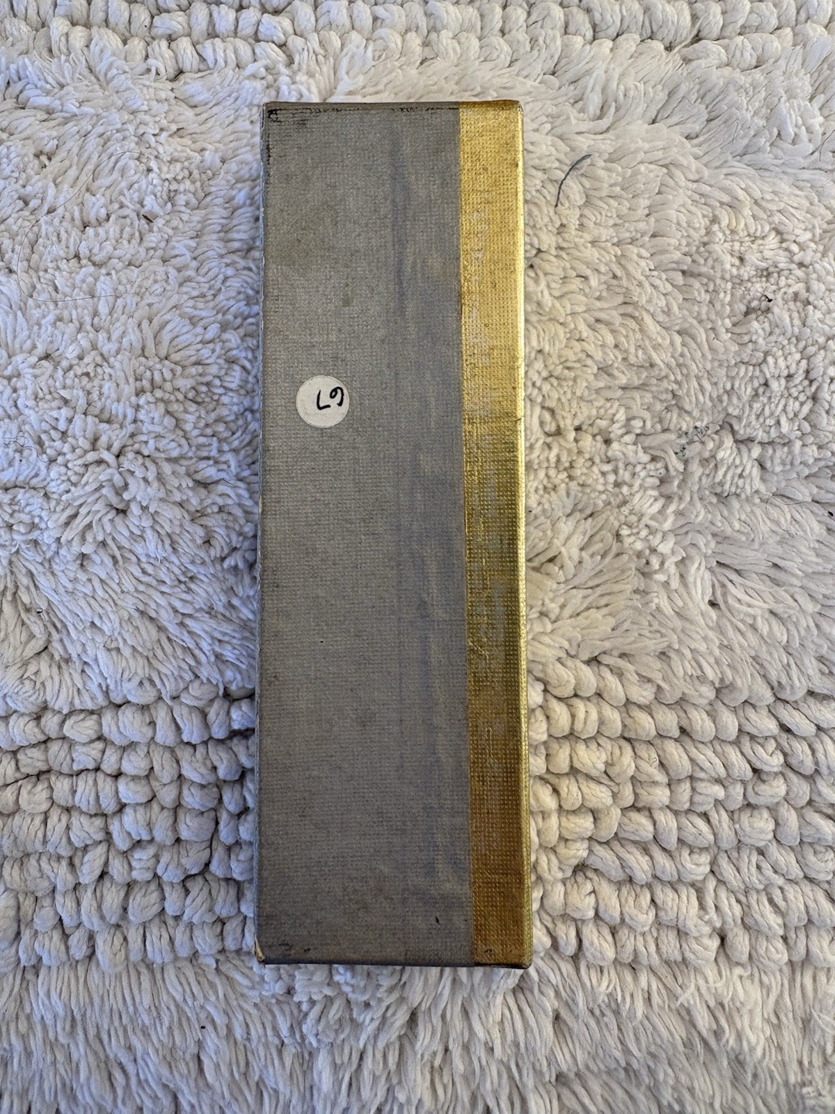 Vintage yellow gold-filled ring-top travel pencil. With Box And Refills
