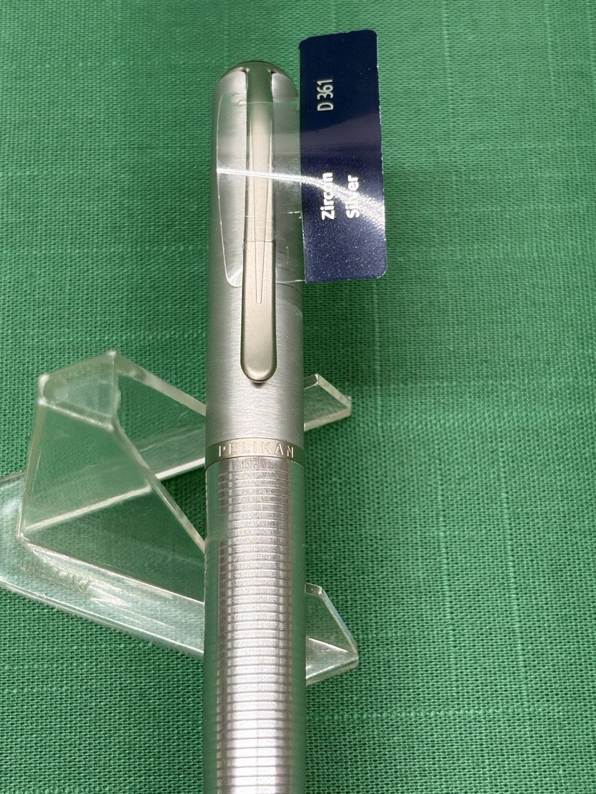 NEW NIB Pelikan D361 Zircon Silver Mechanical Pencil~ Retail $295