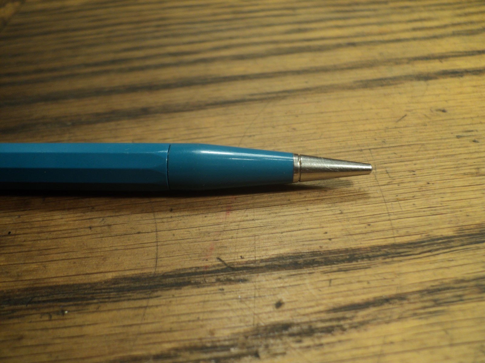 Vintage Autopoint Mechanical Pencil Blue Body & Tip 5-1/2″ Long USA