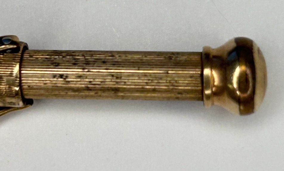 Antique Mechanical Pencil William S. Hicks 14Ct. Filled Mechanical Pencil