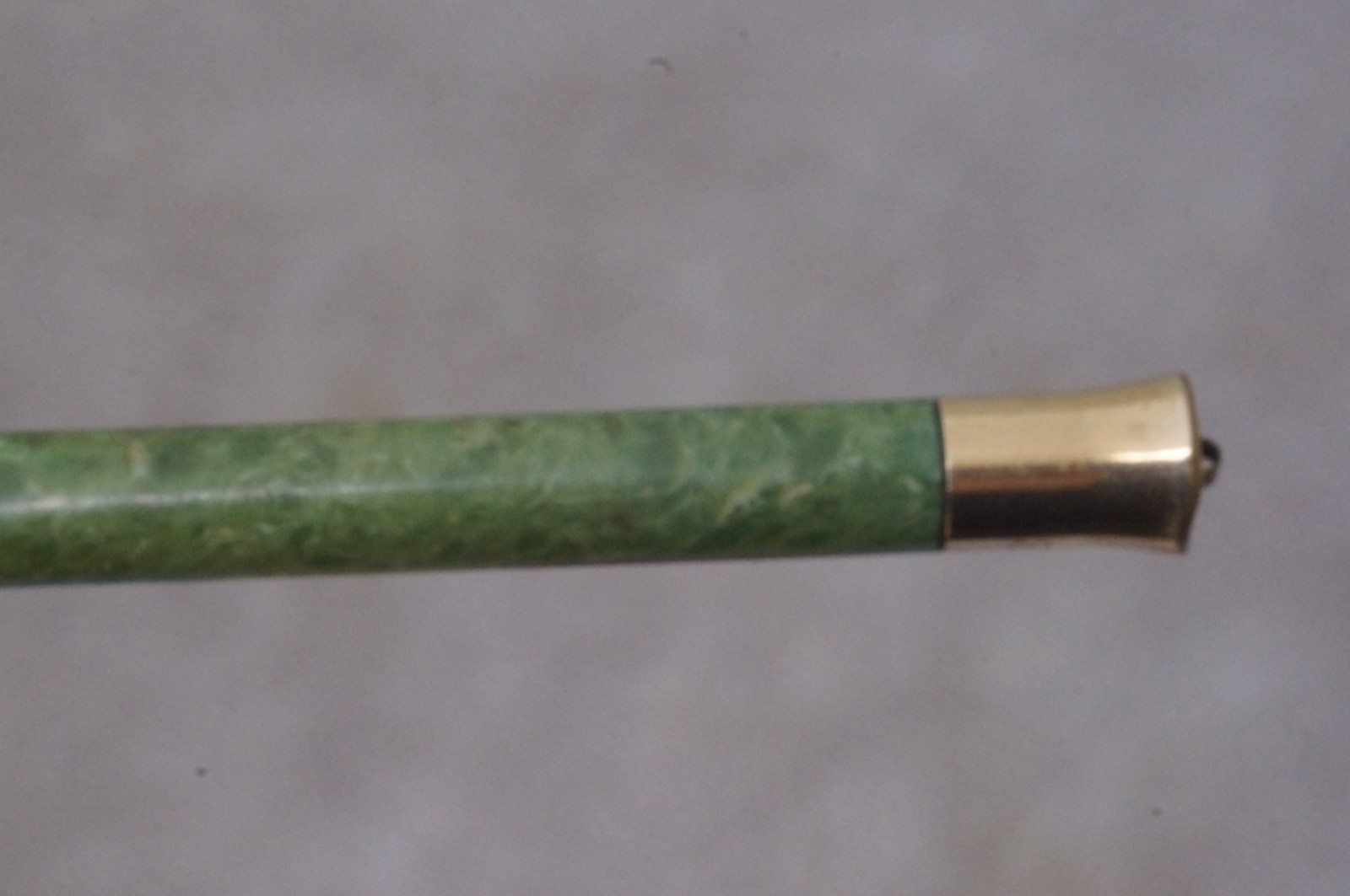Sheaffer’s Lifetime Jade Green Ringtop Pencil Gold Filled Trim for Restoration