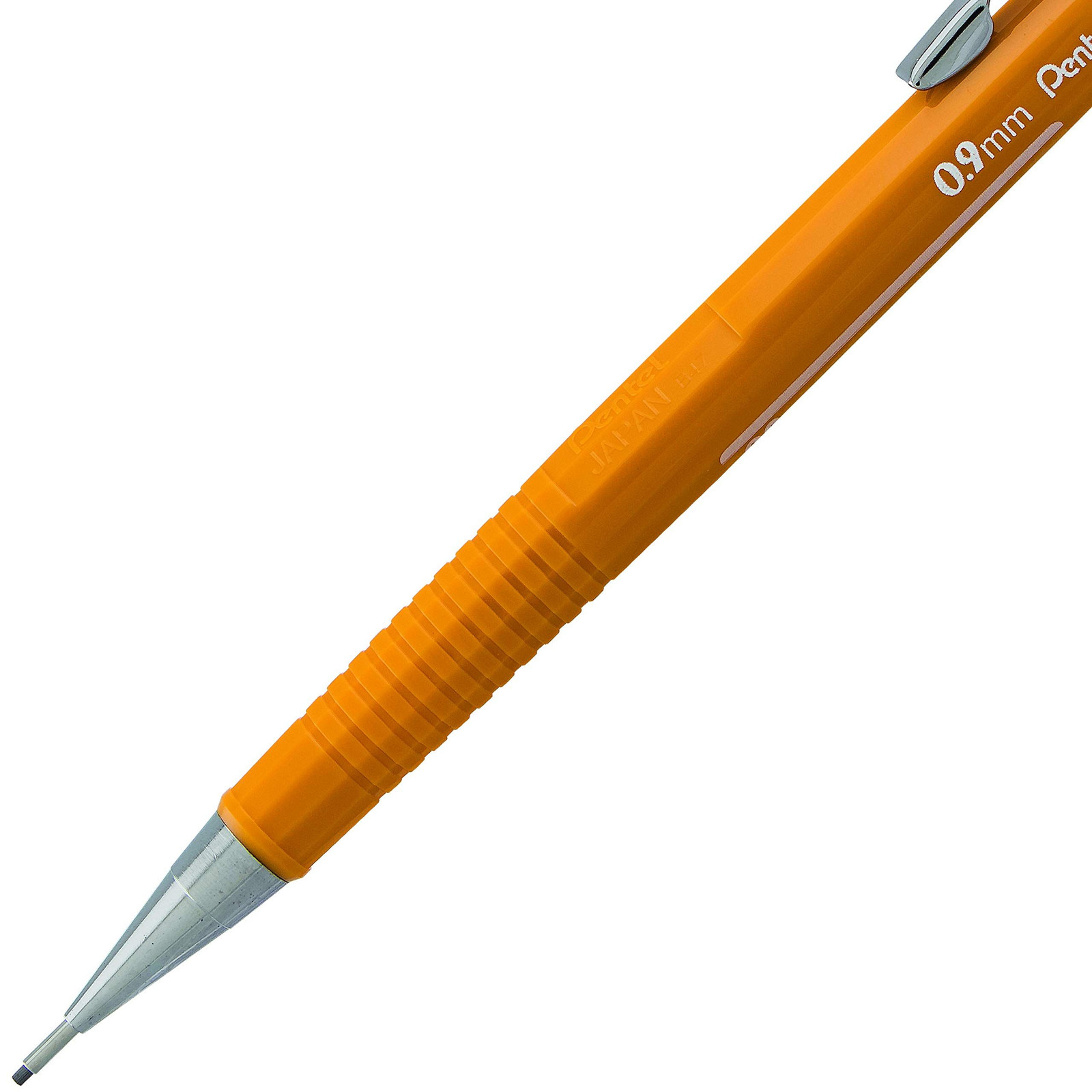 Pentel Sharp Mechanical Pencil, 0.9mm Lead Size, 1 Count (Pack of 12), Yellow
