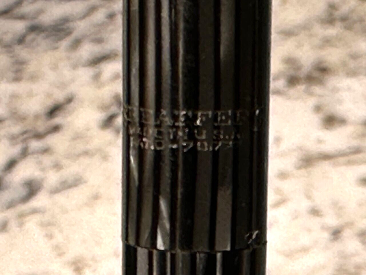 SHEAFFER Vintage Mechanical Pencil Marbled Gray Black Made in USA Needs Service