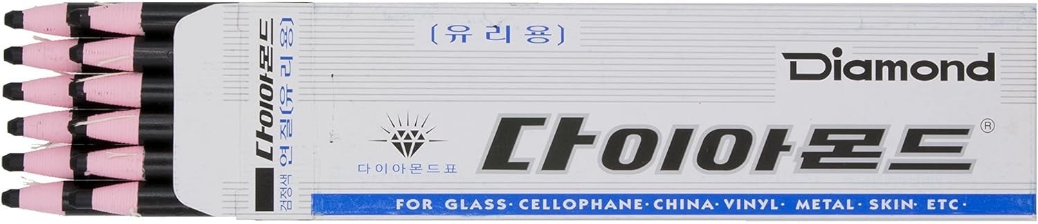 Universal Diamond brand Peel-Off China Markers/Grease Pencils for Glass, Celloph