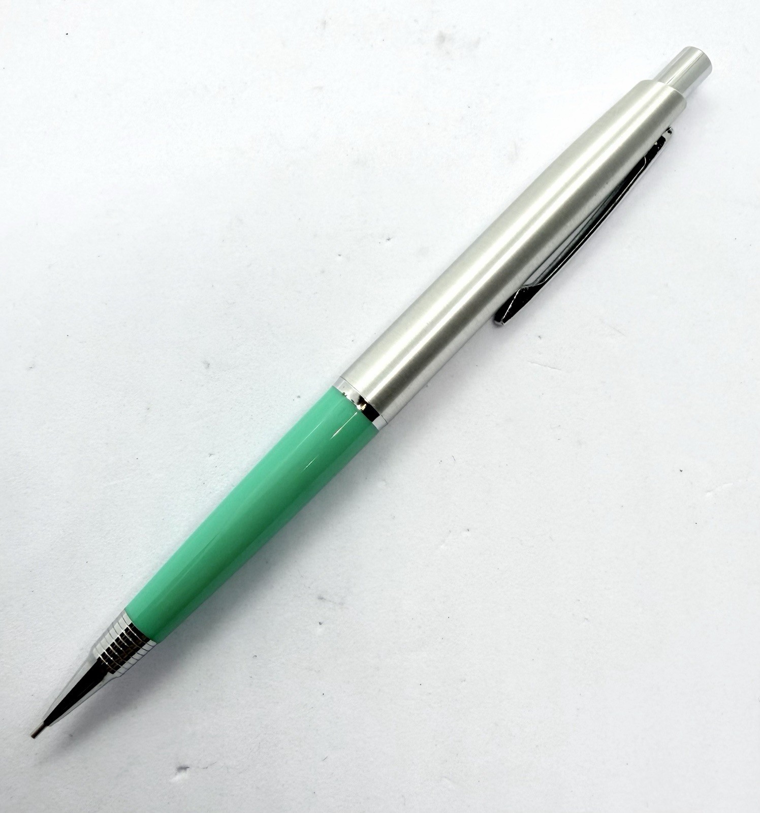 NOS pilot Mechanical Pencil Green Plastic With Metal Fully Functional
