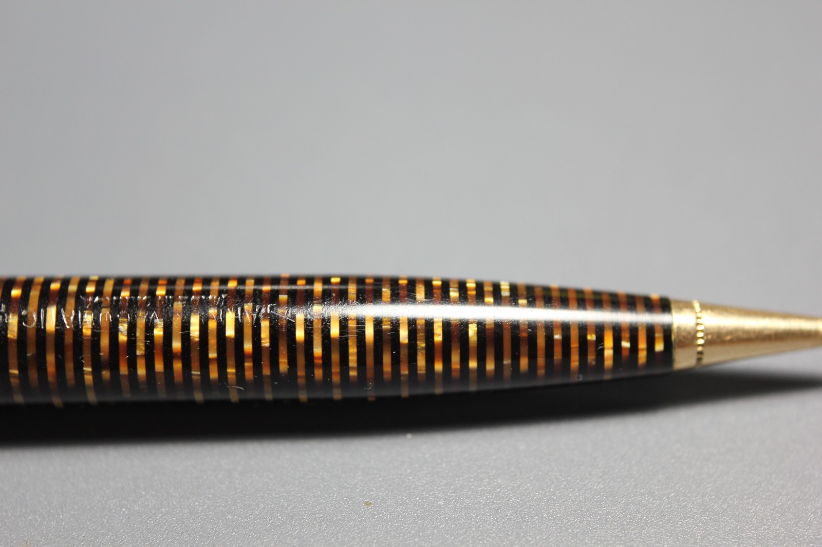 Rare Parker Imperial Vacumatic Pencil Gold Filled *Made in Canada, Golden Pearl