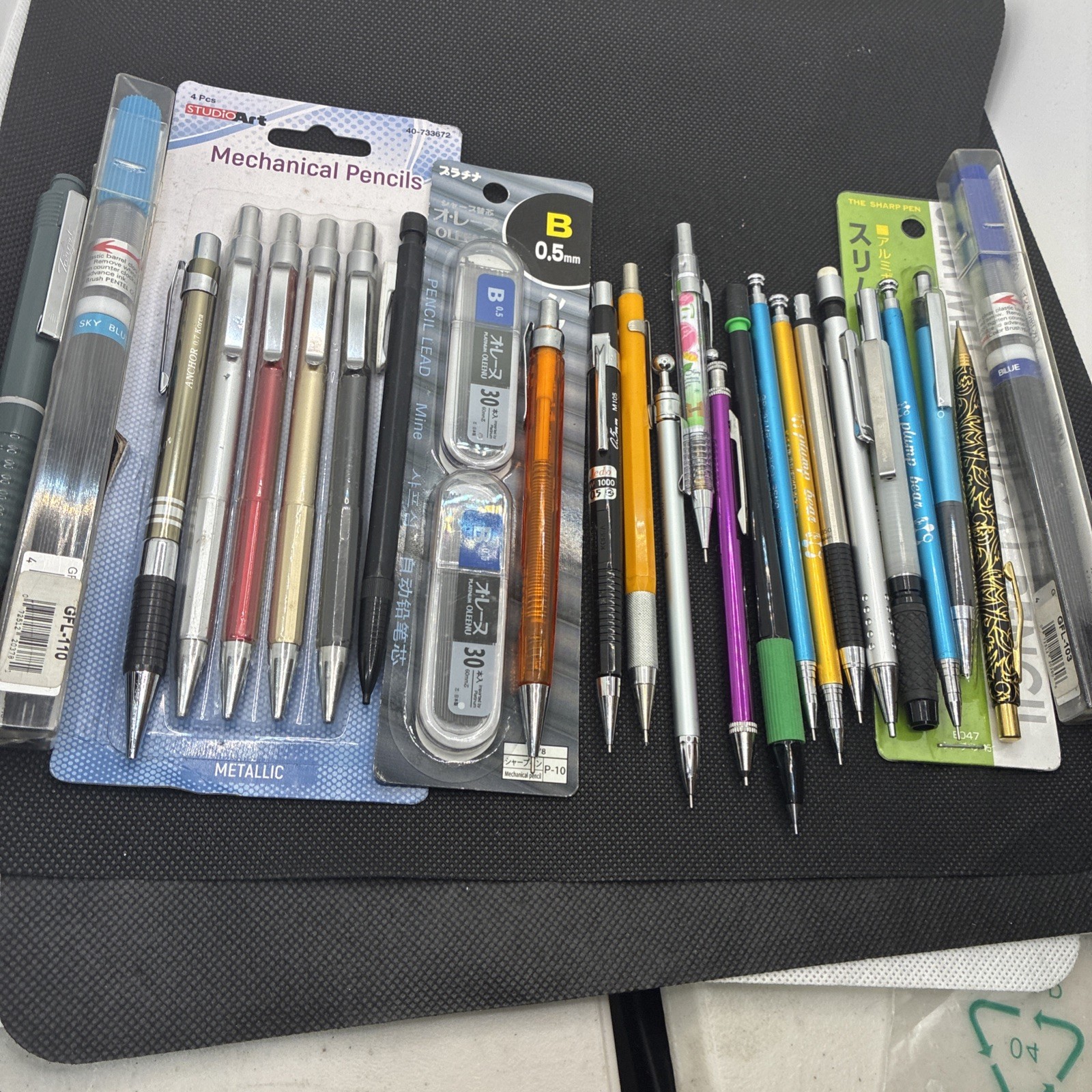 20 Mechanical Pencils Vintage Used Lot #120 LOCbbb