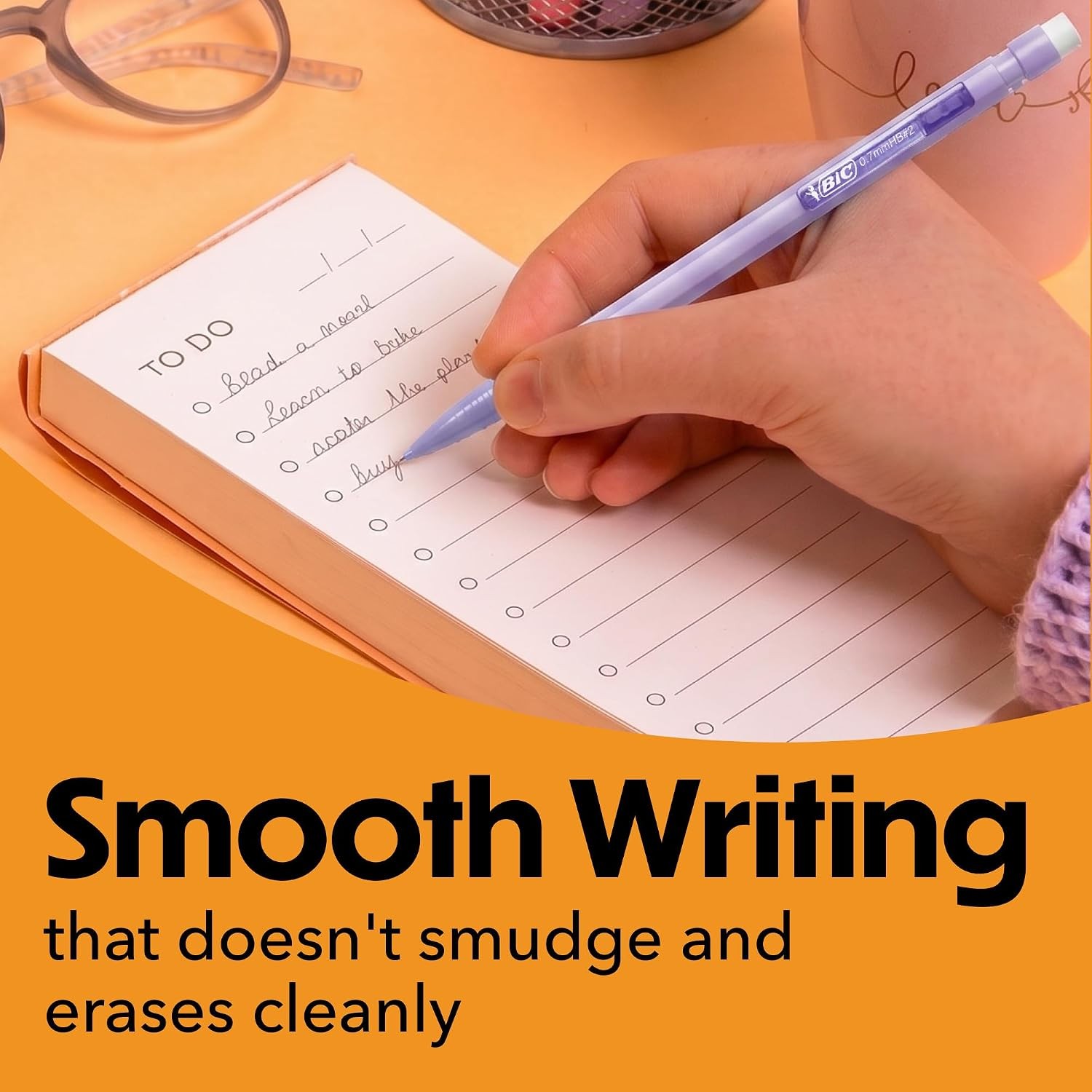 BIC Xtra-Smooth Mechanical Pencils 0.7mm Medium Point 40 Count Pastel Edition
