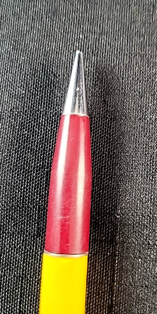 Vintage Kansas Wheat Commission Hutchinson KS Mechanical Pencil W/ Seeds Works