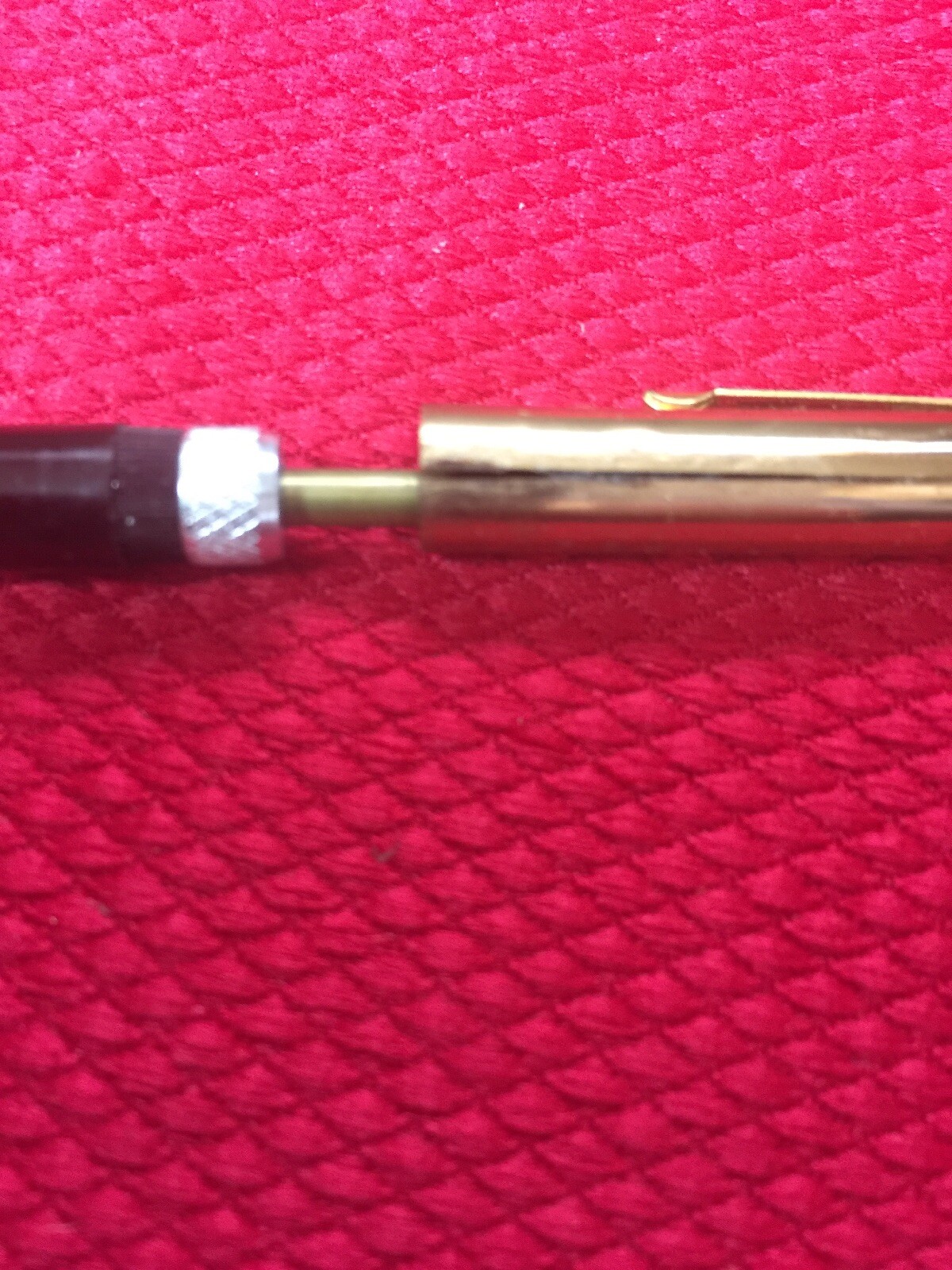 Vintage Vernon Mechanical Pencil Geo E Clentimack Co In Attleboro Mass Fabric