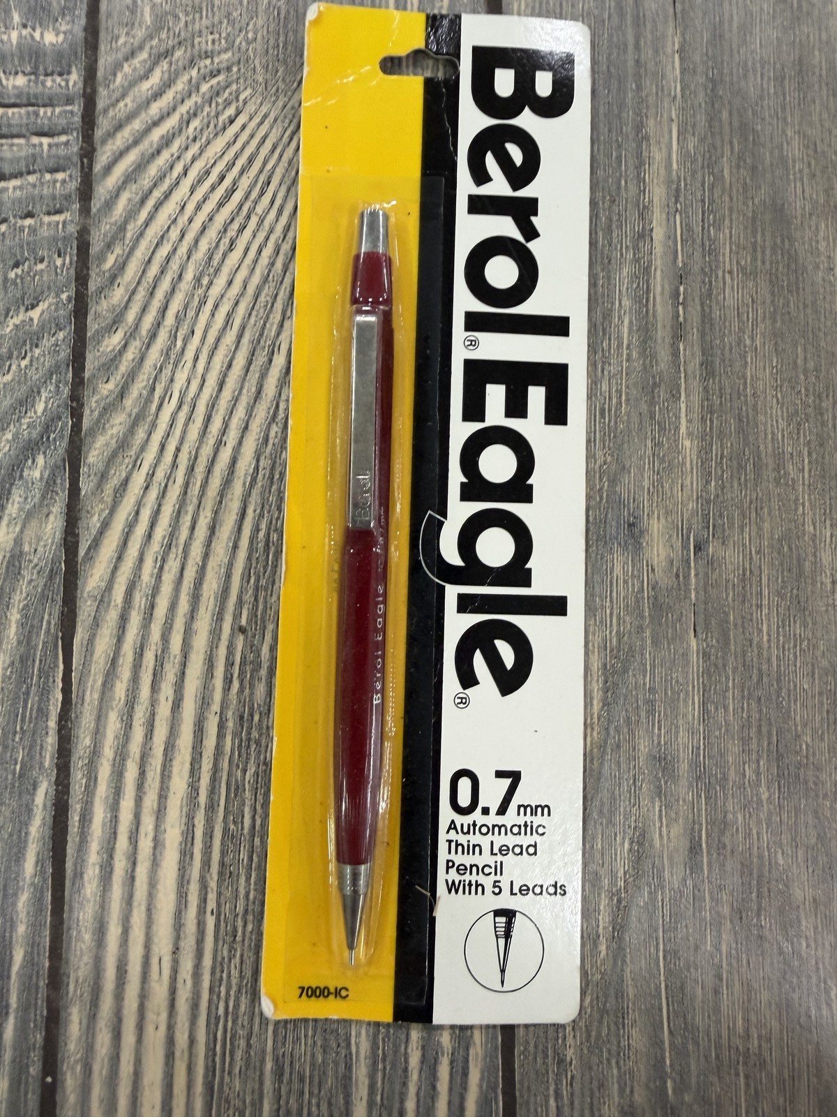 Vintage Berol Eagle 0.7mm Automatic Thin Lead Mechanical Pencil NEW Old Stock