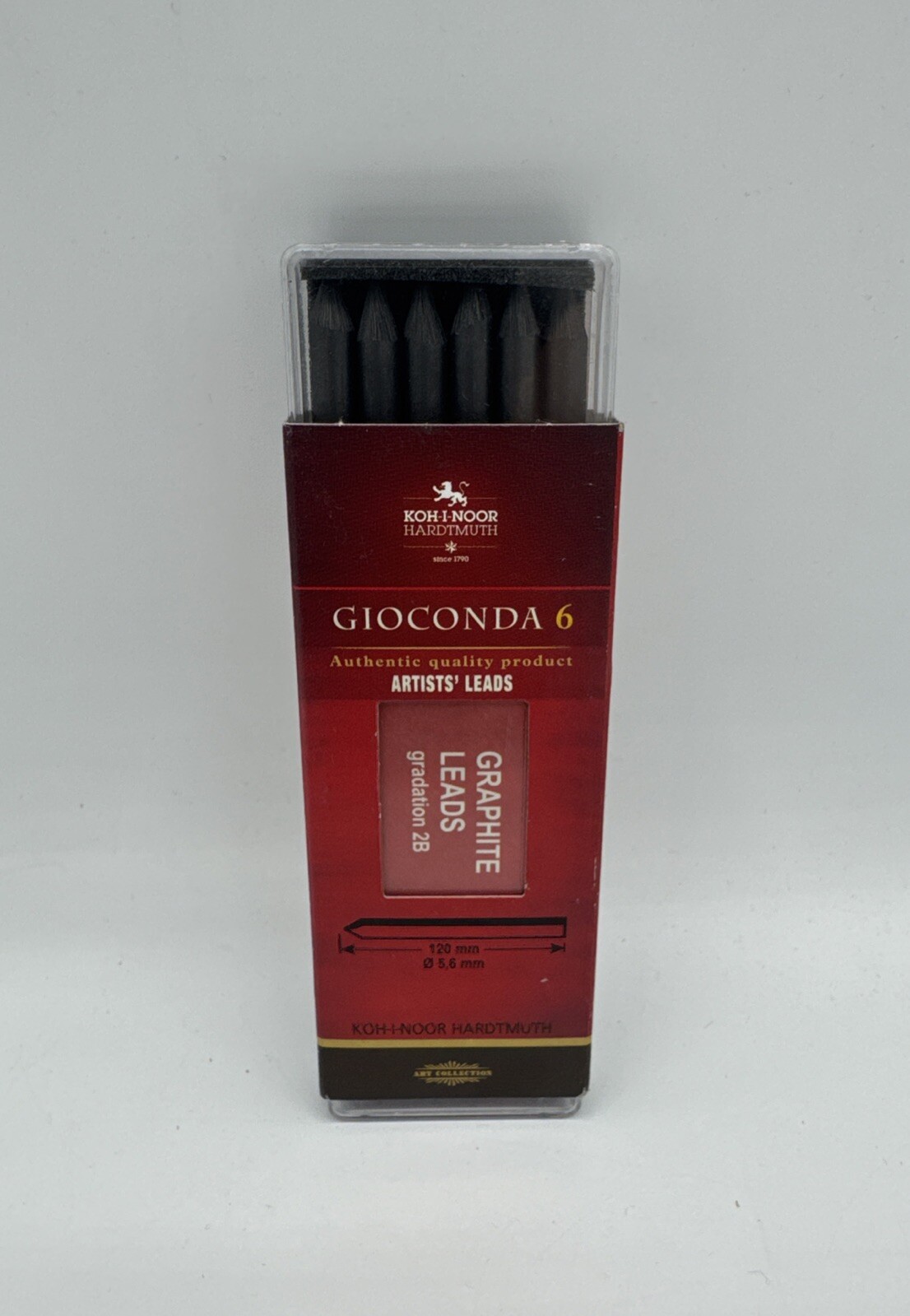 6 Gioconda 5.6 mm Graphite Leads. 4865/2B