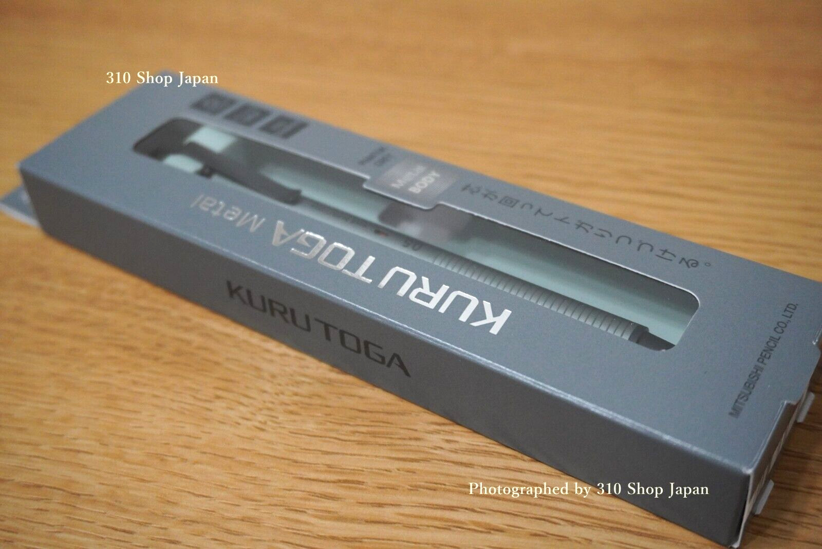 Kuru Toga Metal Mechanical Uni M5KH1P-23 Pencil Phantom Gray 0.5mm Mitsubishi