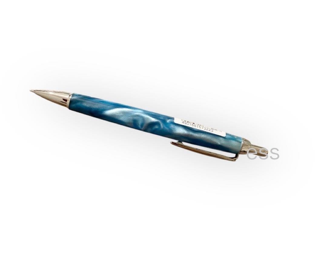 Zebra Regalia M Mechanical Pencil Blue Marble Pattern 0.5mm Discontinued