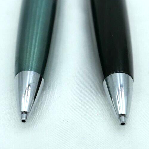 (2) Bill Blass by Cross Green & Black Chrome Mechanical Pencils