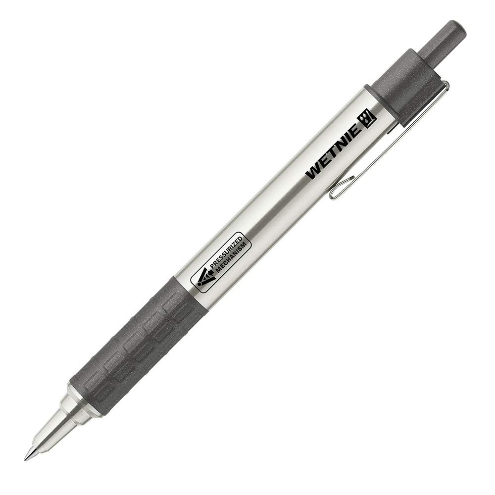 zebra oil-based ballpoint pen wet knee 0.7mm gunmetal shaft black ink P-BA100-GB