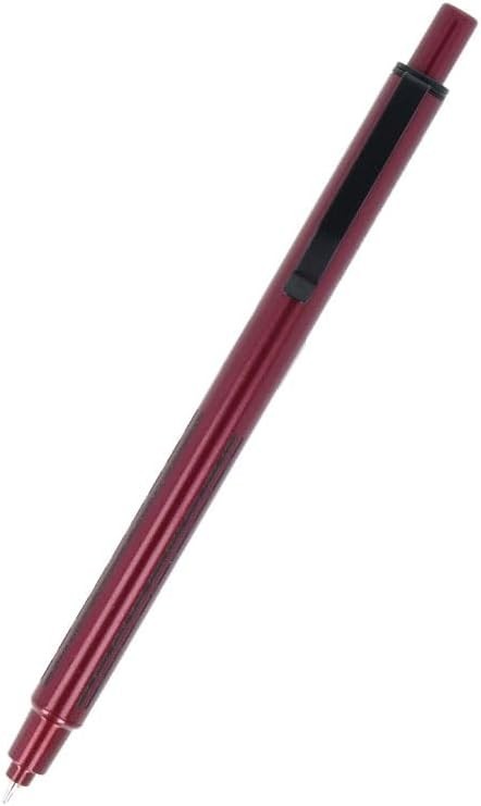 Sun-Star Automatic Sharp Nok-Free Metal Mechanical Pencil Metallic Red S4485165