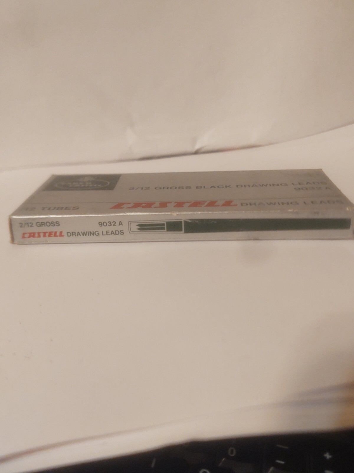 A.W. Faber Castell 9032-A Lead Refills (12). New Art Drawing Pencil Style15packs
