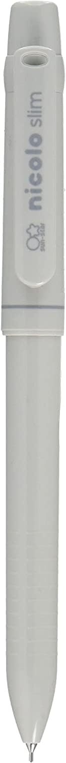 Sun-Star Mechanical Pencil Sharp 0.3 & Sharp 0.5 Nicolo Slim Powder Gray S448169