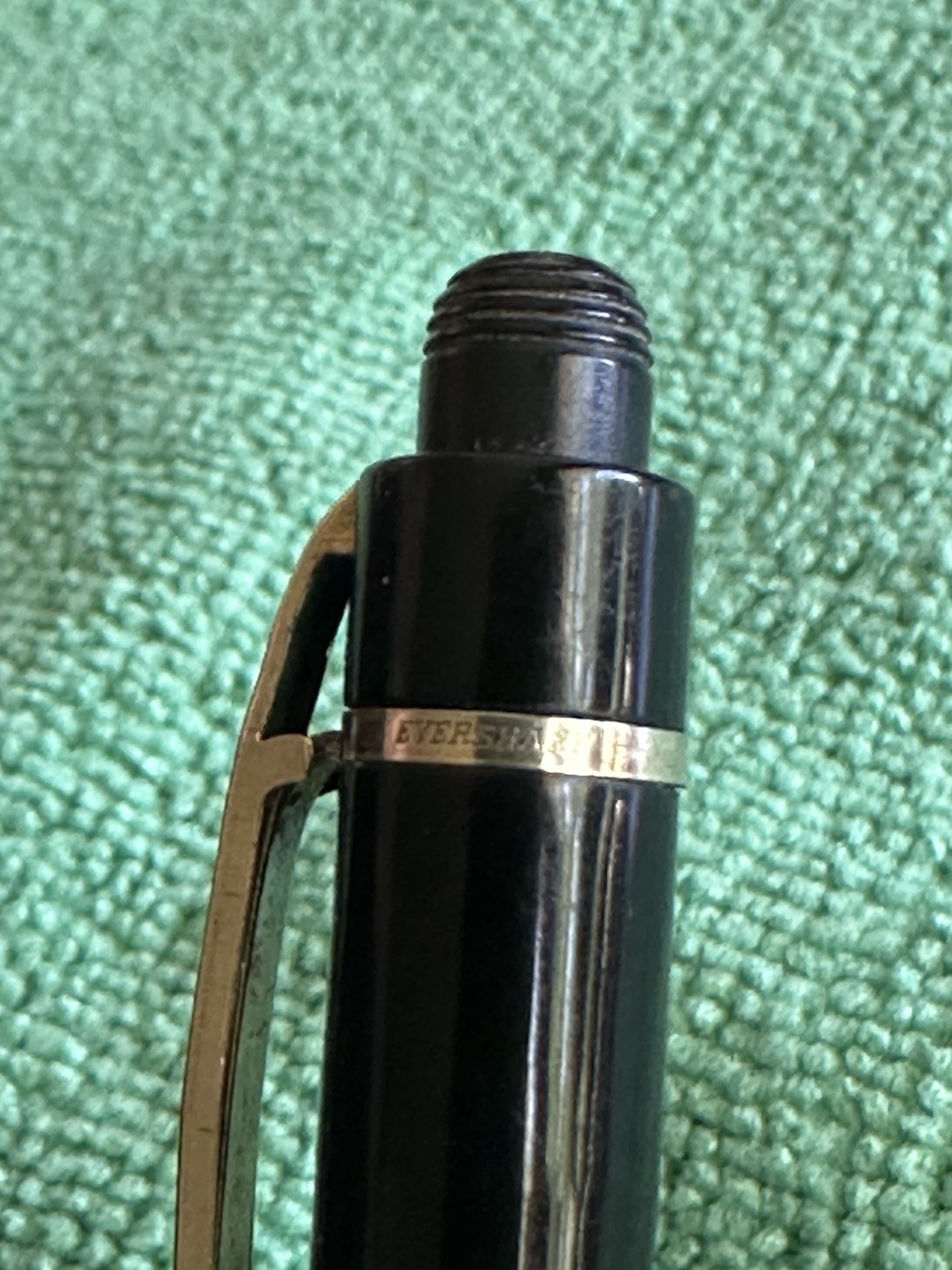 VTG Eversharp SKYLINE 4.5″ (Short) Mechanical Click Pencil 1.1mm Black USA c1960