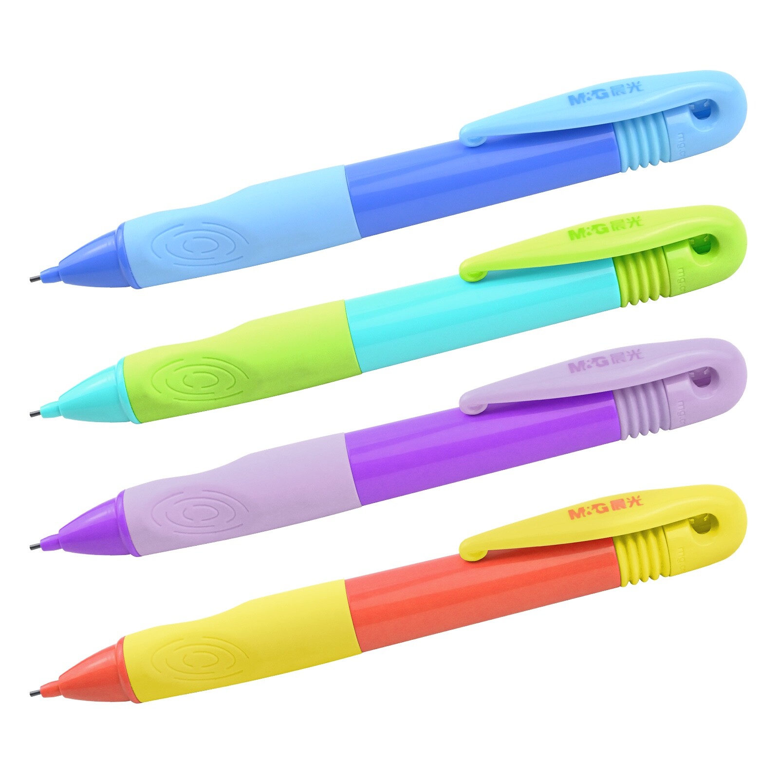 0.9 mm M&G Ergonomic Mechanical Pencil, 4-Count