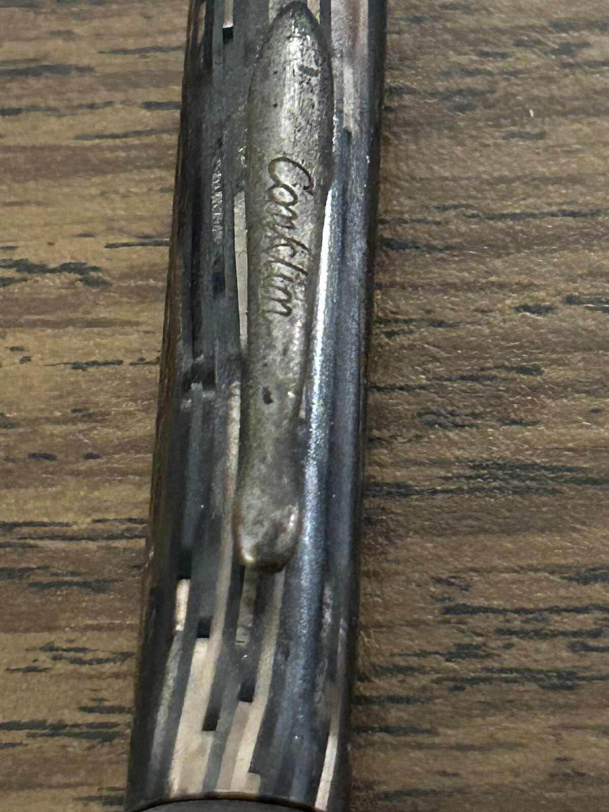 Antique Conklin Copper / Brown Striated Mechanical Pencil Chicago
