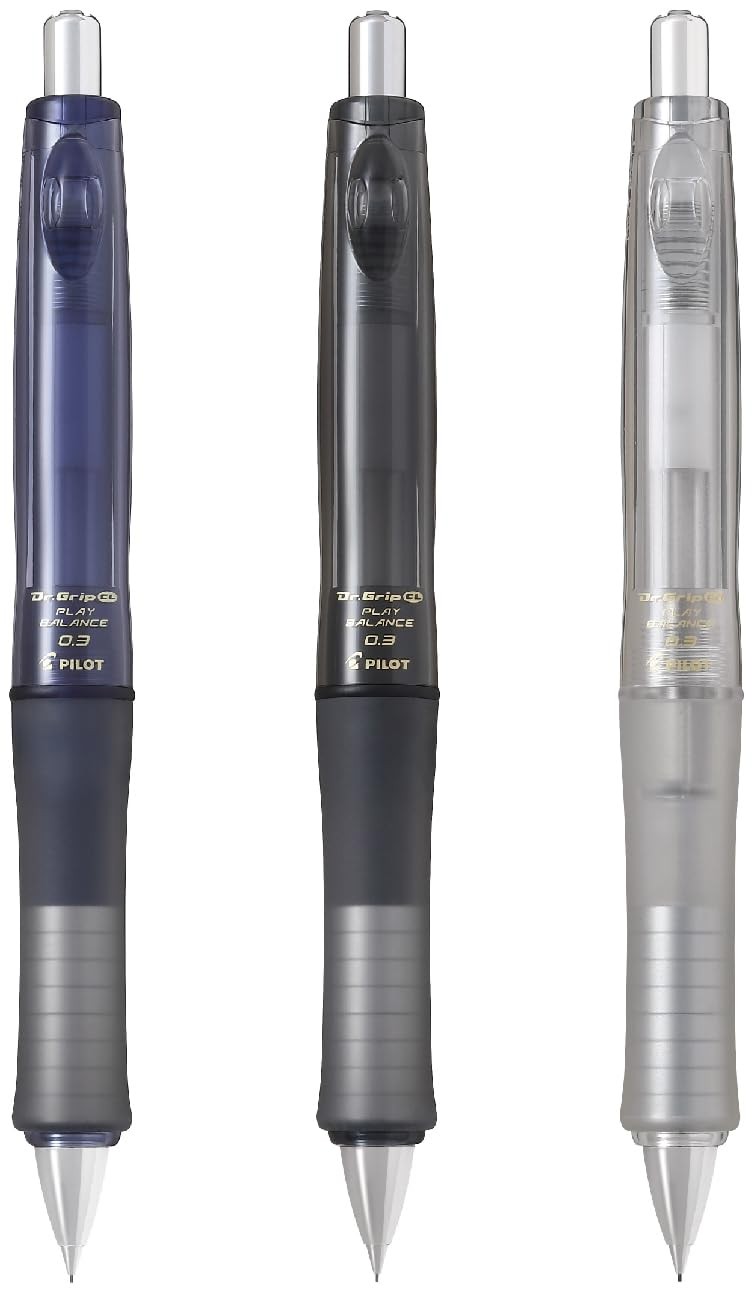 Pilot Mechanical Pencil Dr.GRIP CL Play Balance 0.3mm Clear Navy HDGCL70R3CNV