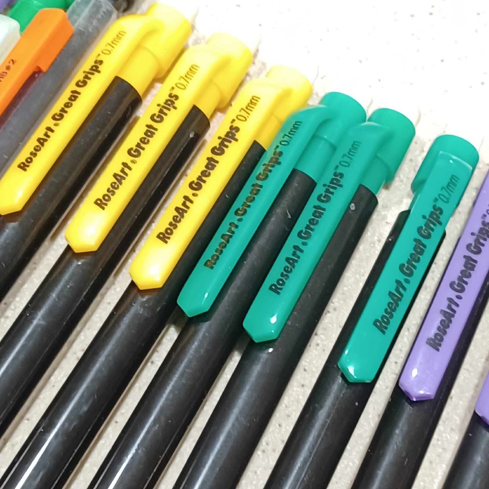 Lot of 40 Mechanical Pencils. Mix Brands 0.5mm,0.7mm & 0.9mm. Pre-owned