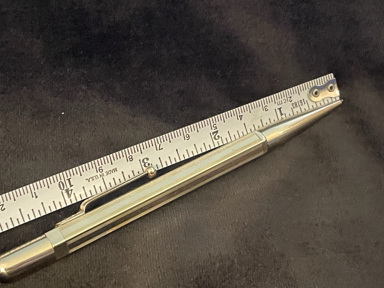 Gold Filled 1930 Mabie Todd Fyne Poynt 5” Mechanical Pencil 22g 🌺🌺
