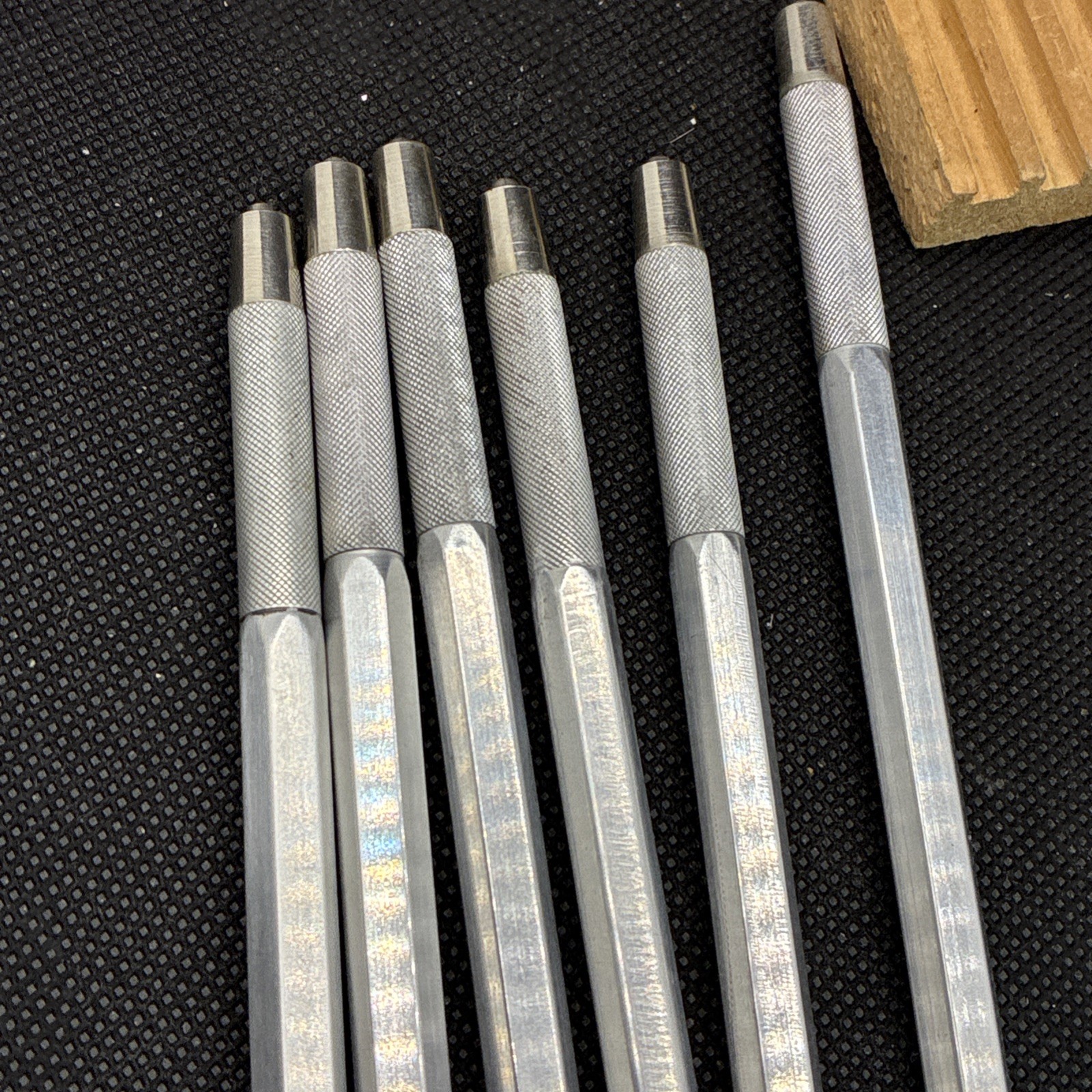 Vintage Metal 2mm Lead Holder Mechanical Pencil Lot Of 6 #2 Loc C