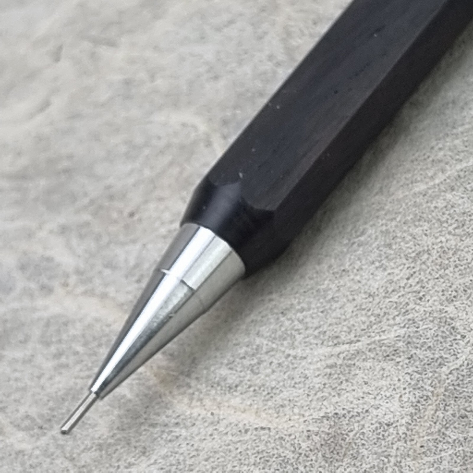 Hand Crafted Pentel P-203(0.3mm) Mechanical Pencil with Octagonal Wood Barrel