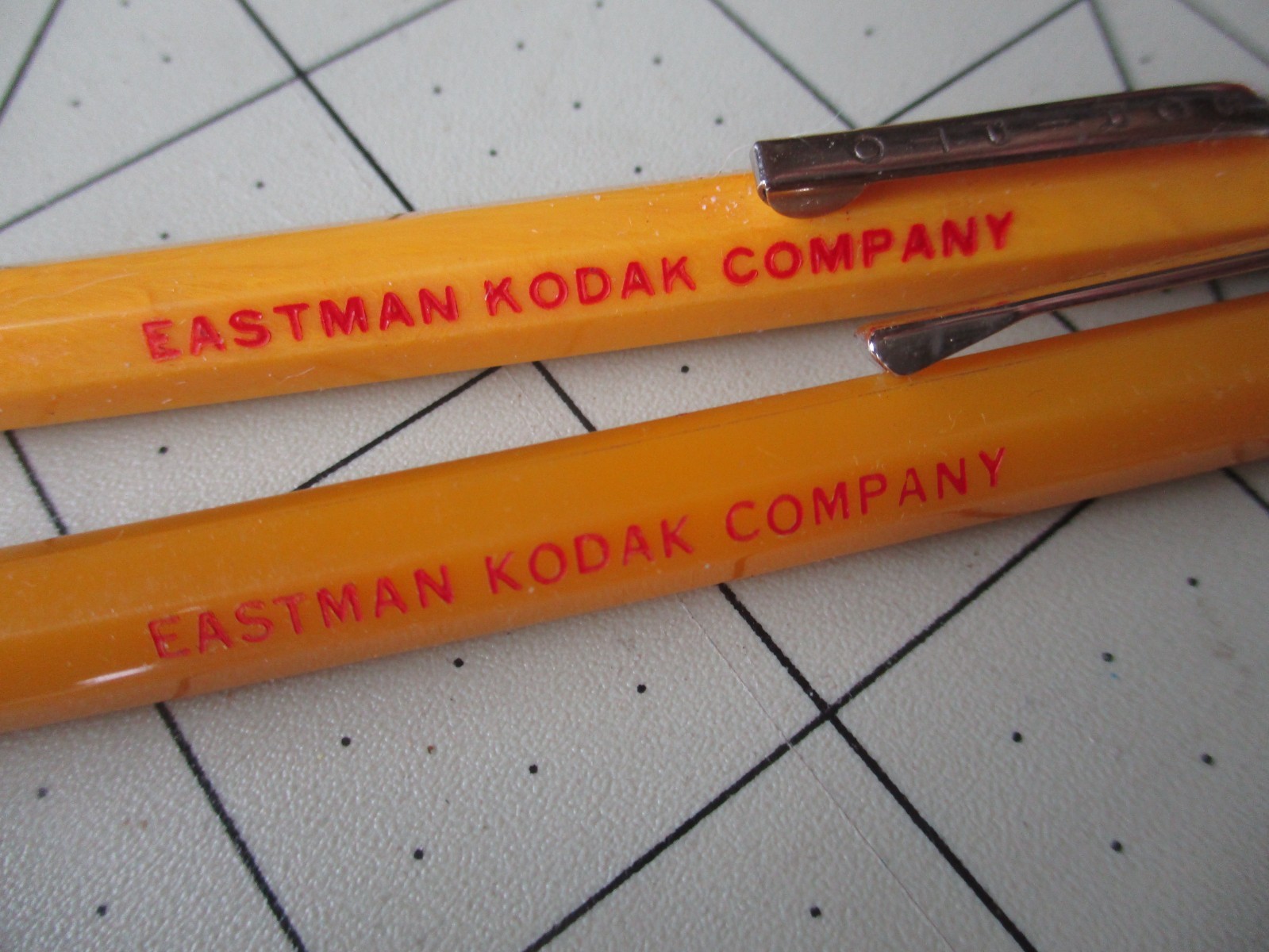 Vtg 1980s KODAK Scripto and Autopoint, USA made Mechanical Pencil Lot, 2 Pencils