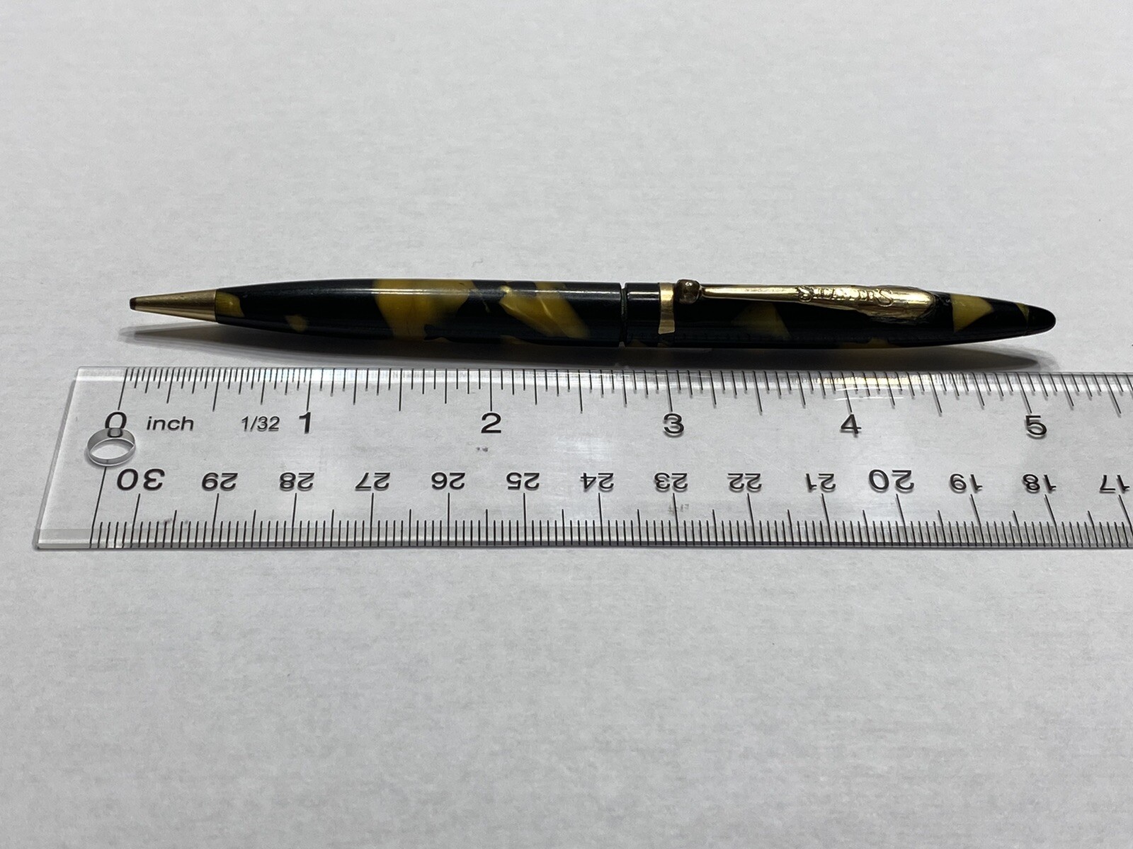 Sheaffer Black and Pearl Balance Mechanical Twist Pencil