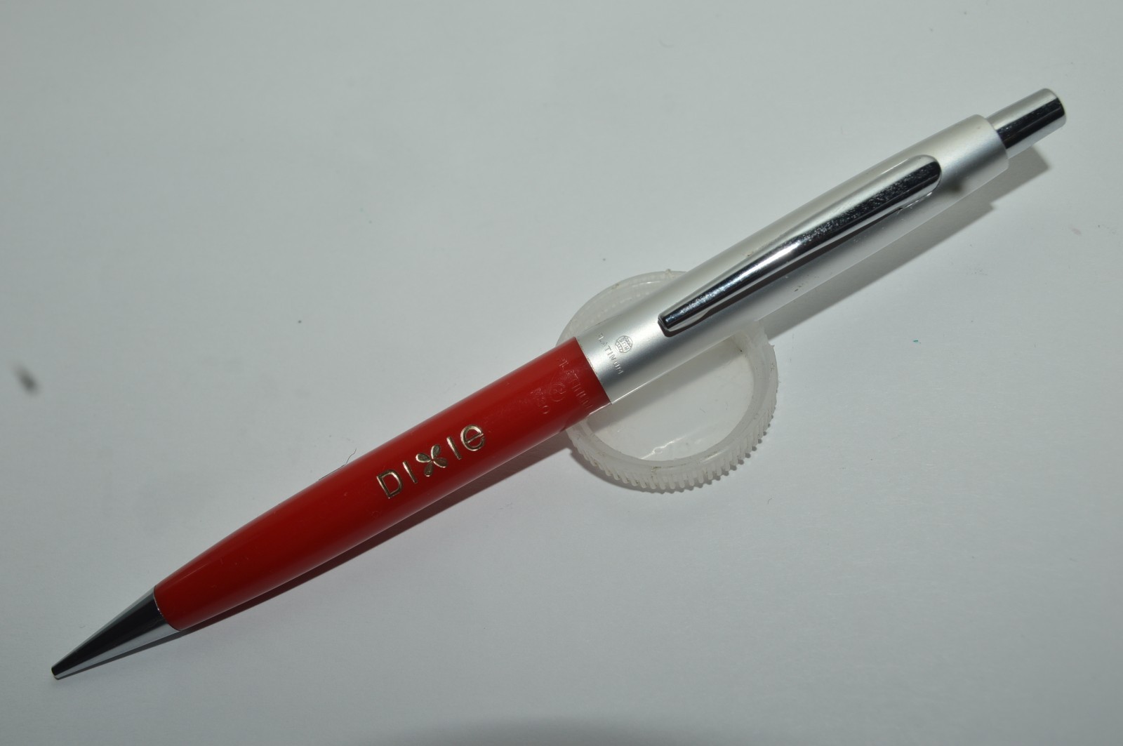 PLATINUM M30 Mechanical Pencil 0.9mm Dixie Cups Promo Red 1960’s Excellent