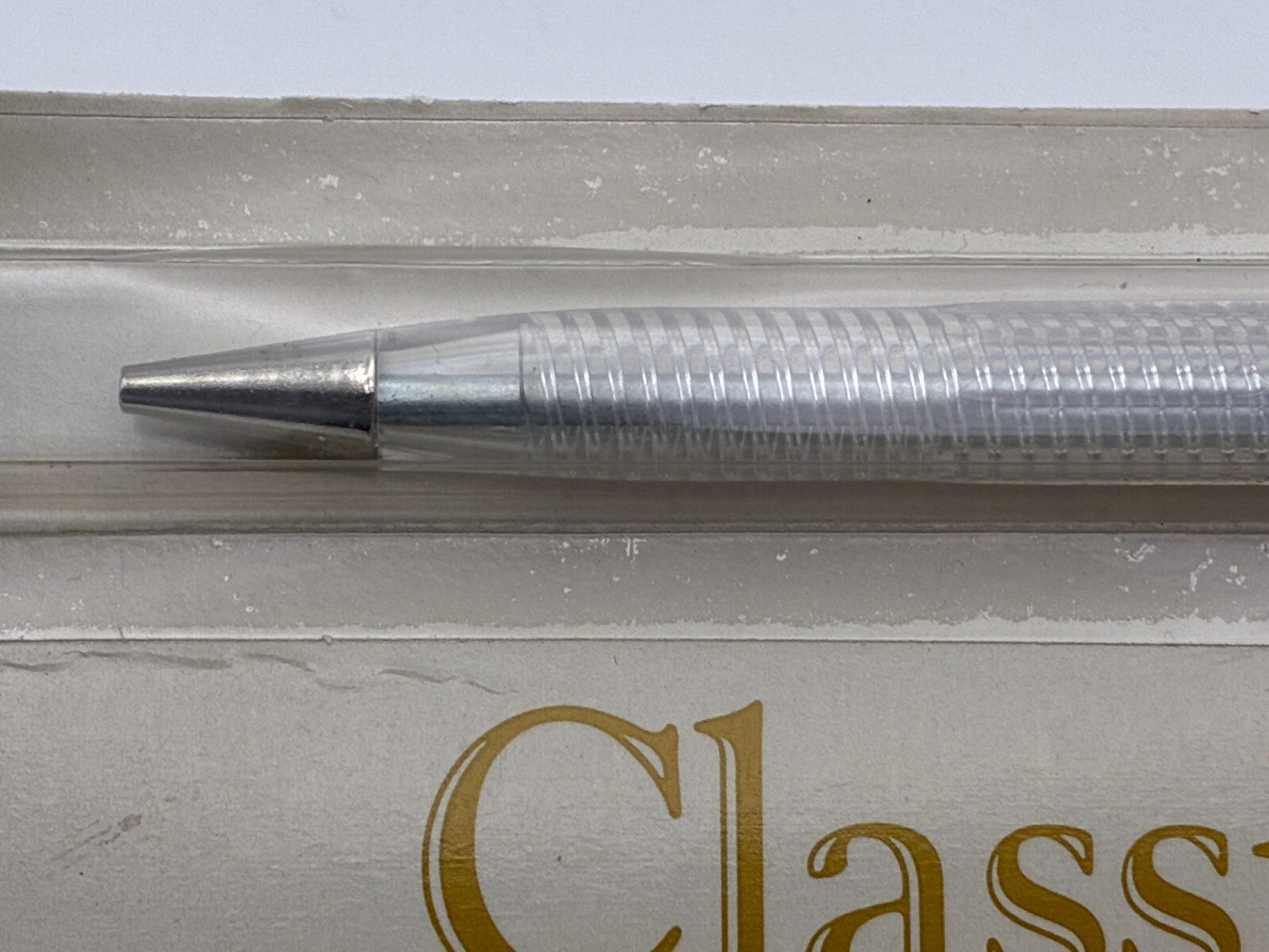 Vintage SCRIPTO Classic K780 Translucent Mechanical Pencil Clear 1989 Twist