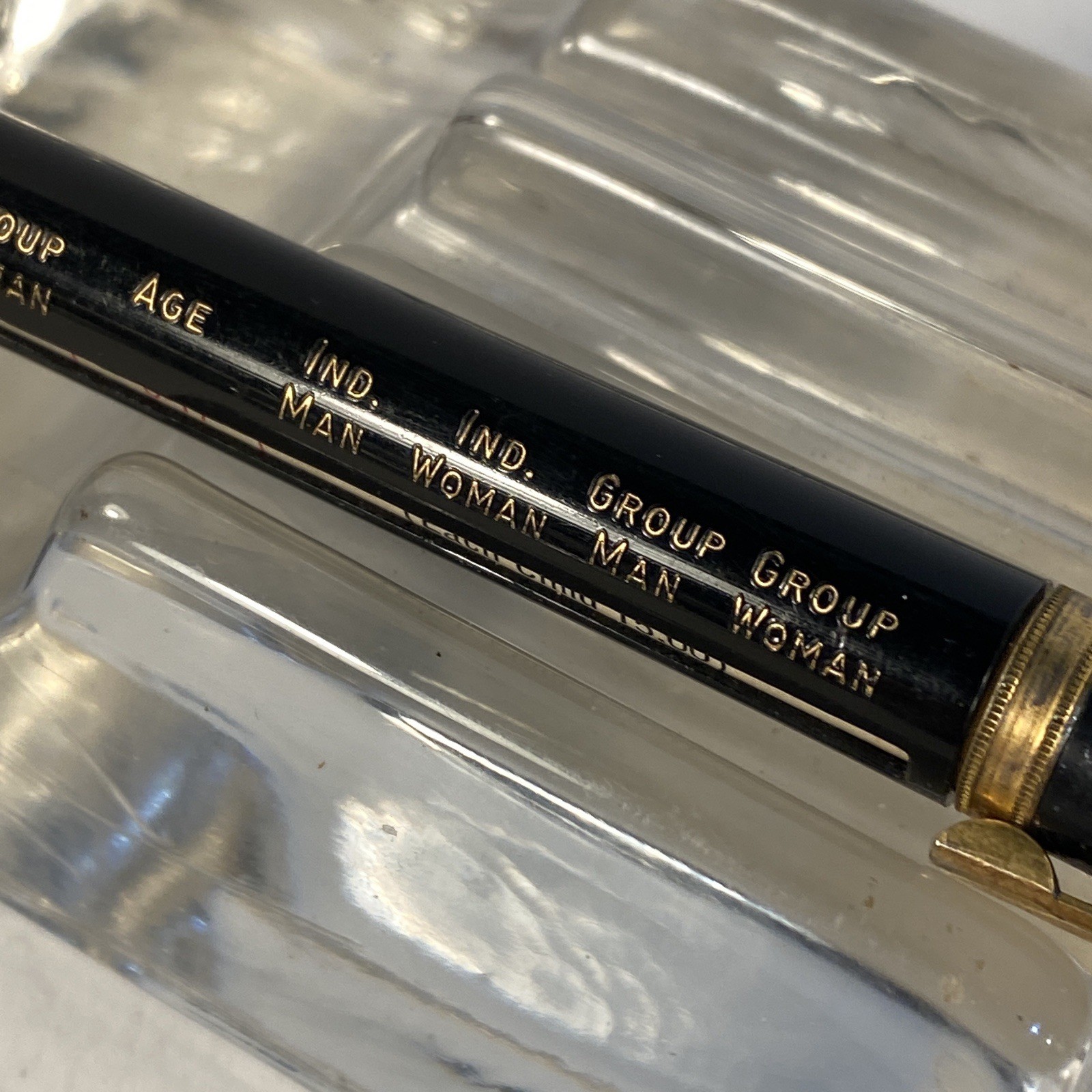 VTG Monroe Mechanical Pencil Dial A Rate Life Insurance Lincoln National Rare