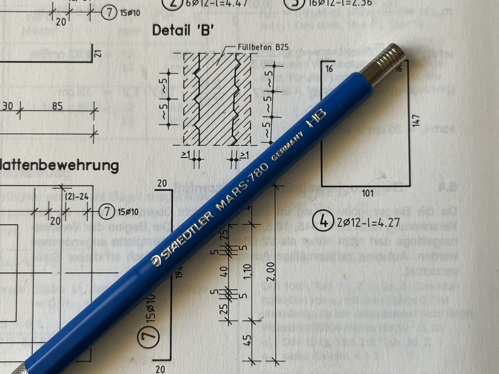 Vintage Leadholder STAEDTLER MARS-TECHNICO 780 : HB : NOS